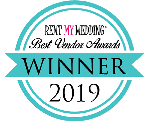 2019 Rent My Wedding Best Vendor Award Winner